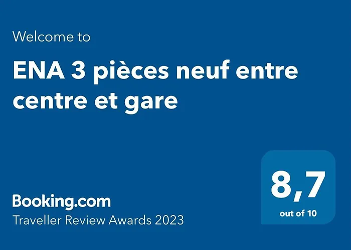 Ena 3 Pieces Neuf Entre Centre Et Gare